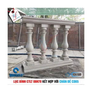 Bộ lục bình CTLT 08H70 và chân đế CD05