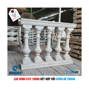 Bộ lục bình CTLT 10H60 và chân đế CD04B