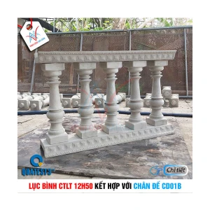 Bộ lục bình CTLT 12H50 và chân đế CD01B