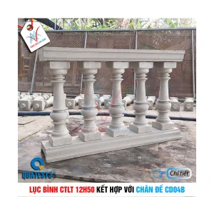 Bộ lục bình CTLT 12H50 và chân đế CD04B