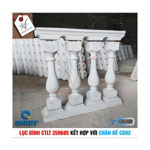 Bộ lục bình CTLT 25H685 và chân đế CD02