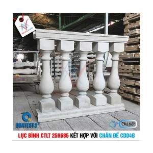 Bộ lục bình CTLT 25H685 và chân đế CD04B