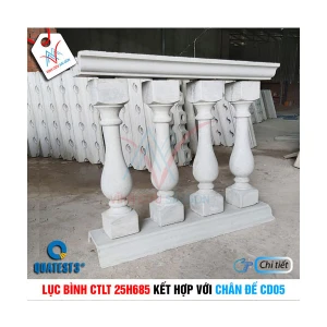 Bộ lục bình CTLT 25H685 và chân đế CD05