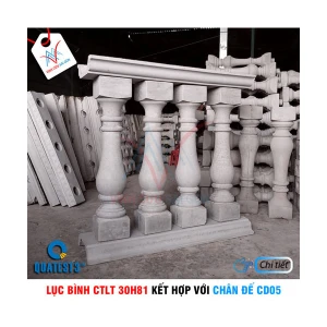 Bộ lục bình CTLT 30H81 và chân đế CD05