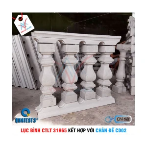 Bộ lục bình CTLT 31H65 và chân đế CD02