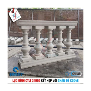 Bộ lục bình CTLT 34H50 và chân đế CD04B