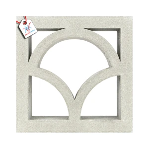 Bông gió VCB-034 trắng (190x190x65 mm)