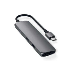 Adaper chuyển đổi Satechi 4in1 HDMI 4K/60Hz USB-C Multiport Slim ST-CMAM