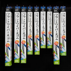 Bộ 02 Gạt mưa ô tô Silicone NW Japan xương mềm