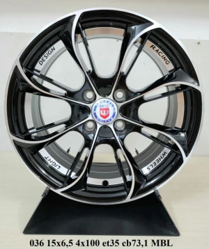 Bộ 04 Lazang ô tô 15 inch PCD 4x100 mẫu AZ-036 - Xe Hơi AZ