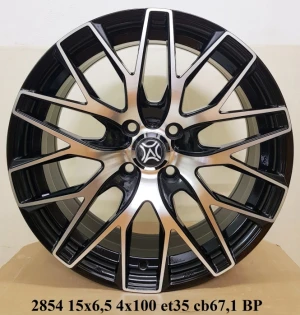 Bộ 04 Lazang ô tô 15 inch PCD 4x100 mẫu AZ-2854