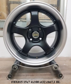 Bộ 04 Lazang ô tô 15 inch PCD 4x100 mẫu AZ-FBX015