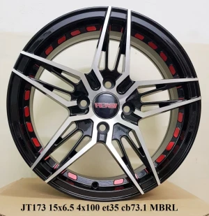 Bộ 04 Lazang ô tô 15 inch PCD 4x100 mẫu AZ-JT173