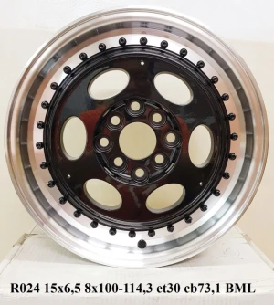 Bộ 04 Lazang ô tô 15 inch PCD 4x100 mẫu AZ-R024