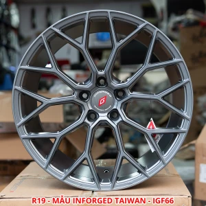 Bộ 04 Lazang ô tô 19 inch PCD 5x114.3 Mẫu Inforged Taiwan AZ-IFG66