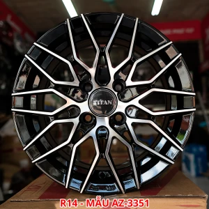 Bộ 04 Lazang oto 14 inch Mẫu AZ-3351