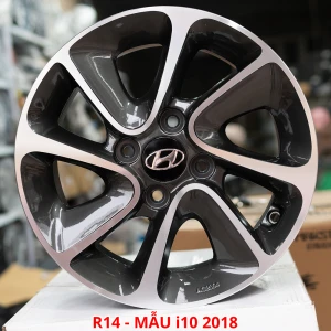 Bộ Lazang đúc oto 14 inch mẫu theo xe Hyundai i10 đời 2017-2019