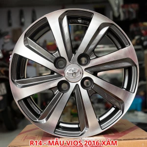 Bộ Lazang ô tô 14 inch PCD 4x100 mẫu AZ-3998