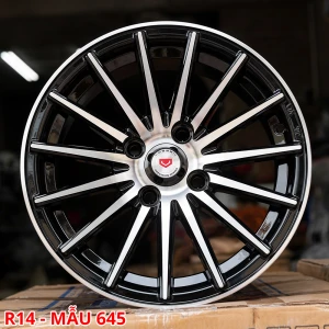 Bộ Lazang ô tô 14 inch PCD 4x100 mẫu AZ-645