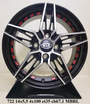 Bộ Lazang ô tô 14 inch PCD 4x100 mẫu AZ-722