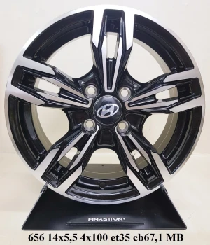 Bộ Lazang ô tô 14 inch PCD 4x100 mẫu AZ-MST656