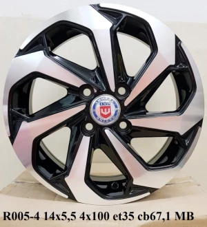 Bộ Lazang ô tô 14 inch PCD 4x100 mẫu AZ-R005-4