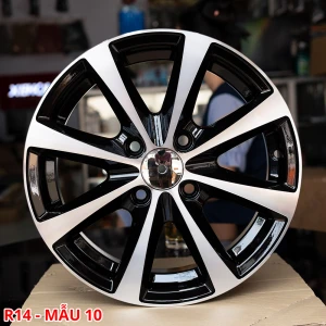 Bộ Lazang ô tô 14 inch PCD 4x100 mẫu AZ-R013-4