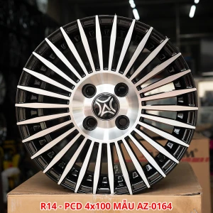 Bộ Lazang ô tô 14 inch PCD 4x100 mẫu AZ-REW016-4