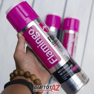 Chai xịt bọt vệ sinh ghế da, trần, tapto, cửa xe ô tô Flamingo - Xe Hơi AZ