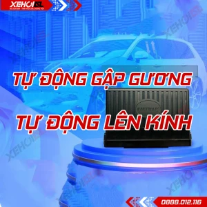 Độ gập gương lên kính tự động cho xe ô tô