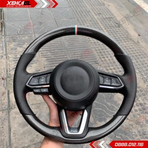 Độ vô lăng carbon thể thao đẳng cấp mẫu AZ-06 Tròn