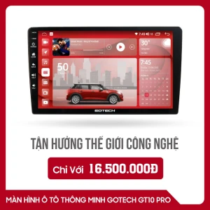 Màn hình android ô tô Gotech GT10 PRO