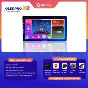 Màn Hình Android OledPro X8 New (Ram 6/Rom 128/Chip 8x2.5Ghz)
