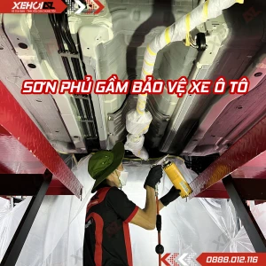 Phủ gầm ô tô - Bảng giá sơn phủ gầm ô tô tại Xe Hơi AZ - Xe Hơi AZ
