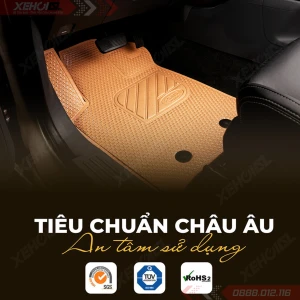 Thảm lót sàn ô tô KATA - Xe 5 chỗ - Xe Hơi AZ