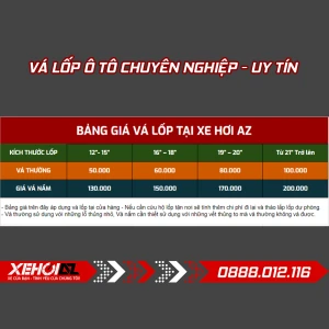 Vá lốp ô tô giá rẻ - Cách tìm điểm vá xe ô tô gần đây nhanh nhất!