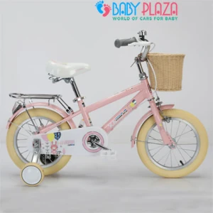 Xe đạp Xaming XAM25 cao cấp cho bé giỏ mây