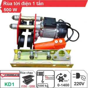 Rùa tời điện 1 tấn