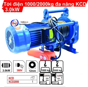 Tời Điện 2000kg Đa Năng Senggong