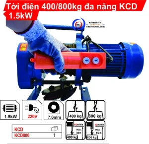 Tời Điện 800kg Đa Năng Senggong