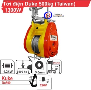 Tời Điện Duke 500kg