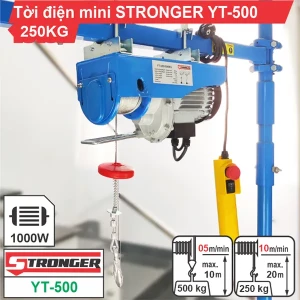 TỜI ĐIỆN MINI 250-500KG STRONGER