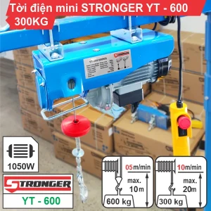 TỜI ĐIỆN MINI 300-600KG STRONGER