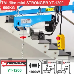 TỜI ĐIỆN MINI 600-1200KG STRONGER
