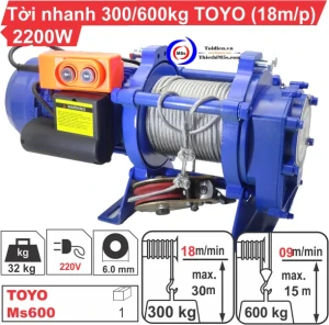 TỜI XÂY DỰNG TOYO 600Kg