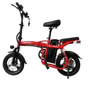 Xe đạp điện gấp Homesheel T5S PLUS (15AH) (đỏ)