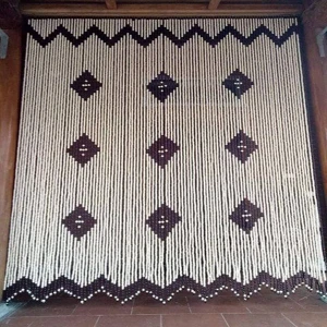 Rèm hạt gỗ mã RHG002| Gỗ tự nhiên 100% | Gia công tỉ mỉ