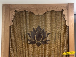 Rèm hạt gỗ mã RHG016 | Thế Giới Rèm Việt