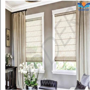 Rèm roman 1 lớp mã RM018 | Đẹp nhất với khung cửa nhỏ