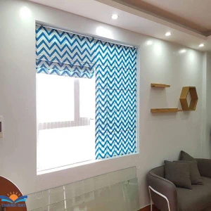 Rèm roman 1 lớp mã RM002 | Cản sáng tuyệt đối giá tốt